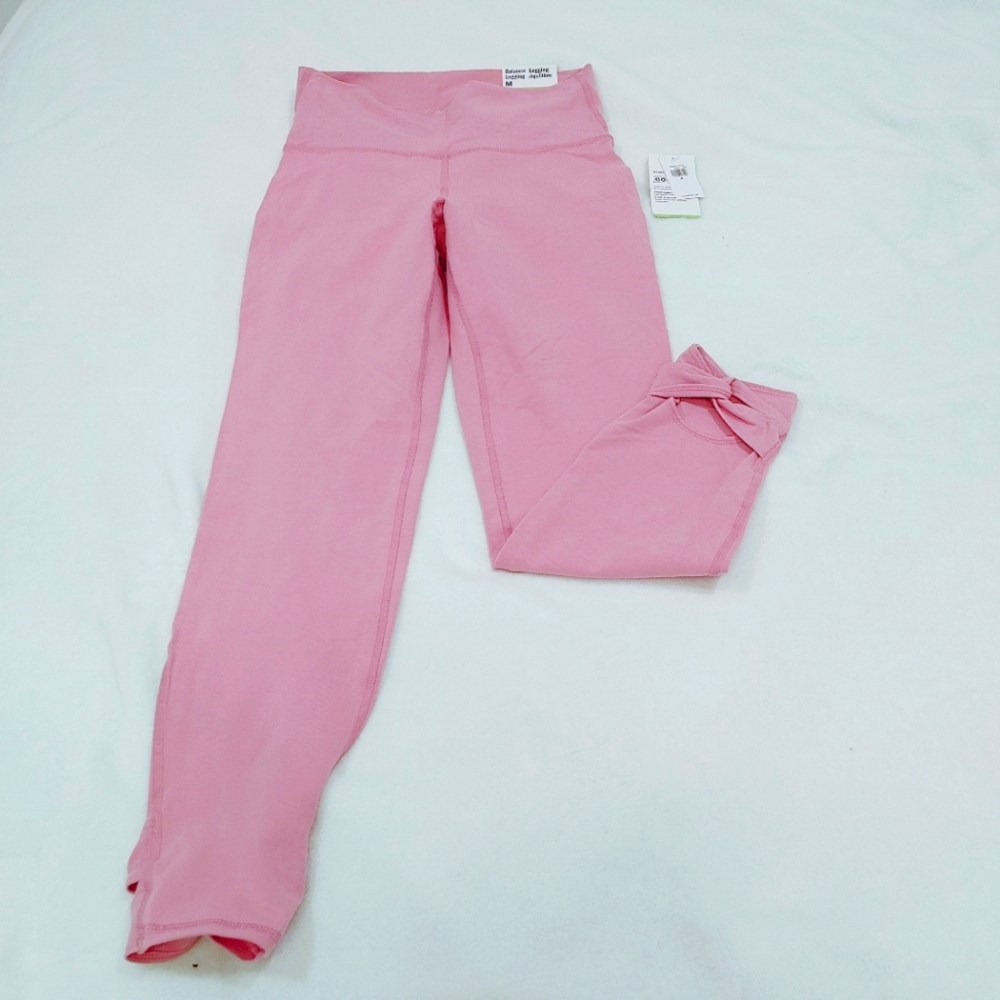 BNWT Old Navy Active 3/4 Crop Capri Balance GoDry Leggings Pink